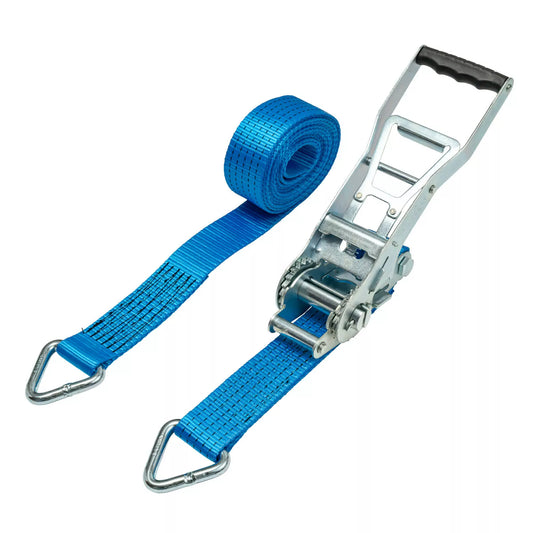 50mm Ergonomic Ratchet Strap 5000kg with Delta Rings