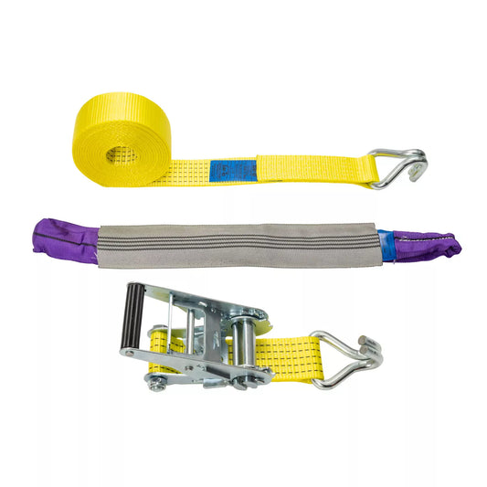 Recovery Strap Set with Claw Hooks and Soft Link