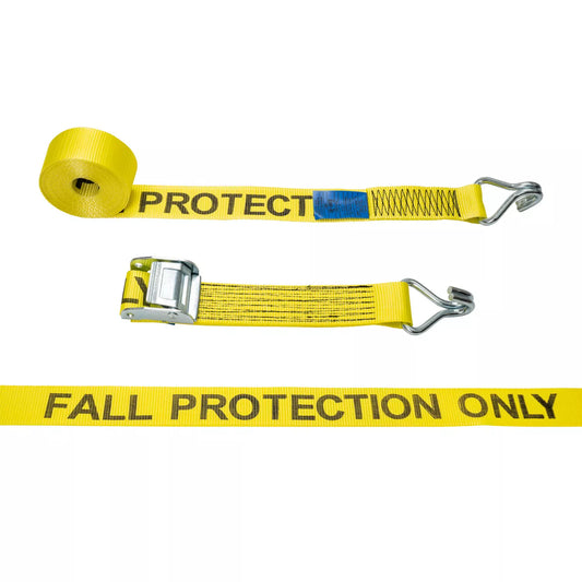 Fall Protection Strap with Cam Buckle and Claw Hook