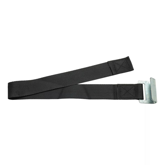 Bottom Strap with Zinc Plated Flat Hook